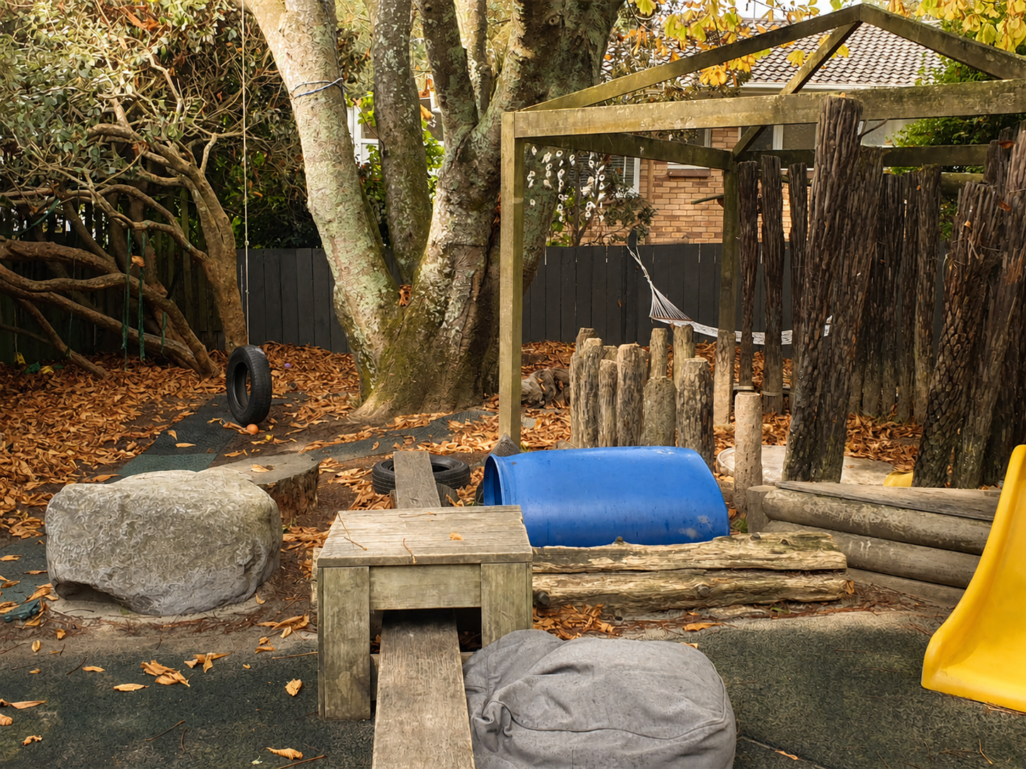 A natural outdoor learning space at Royal Oak