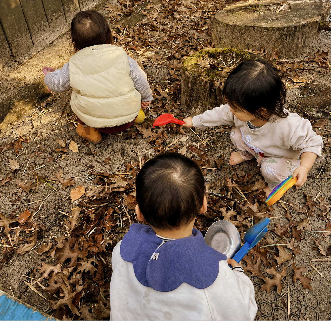 A warm moment at Royal Oak Childcare